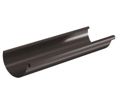 Водосточный желоб RR 32 Тёмно-коричневый 3.00м 125/90 от производителя  Aquasystem по цене 3 360 р